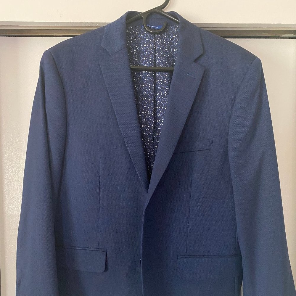 Mens Apartment 9 Navy Blazer Size 40R
